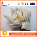 Gants en cuir d&#39;hiver en grains de porc Dlh213